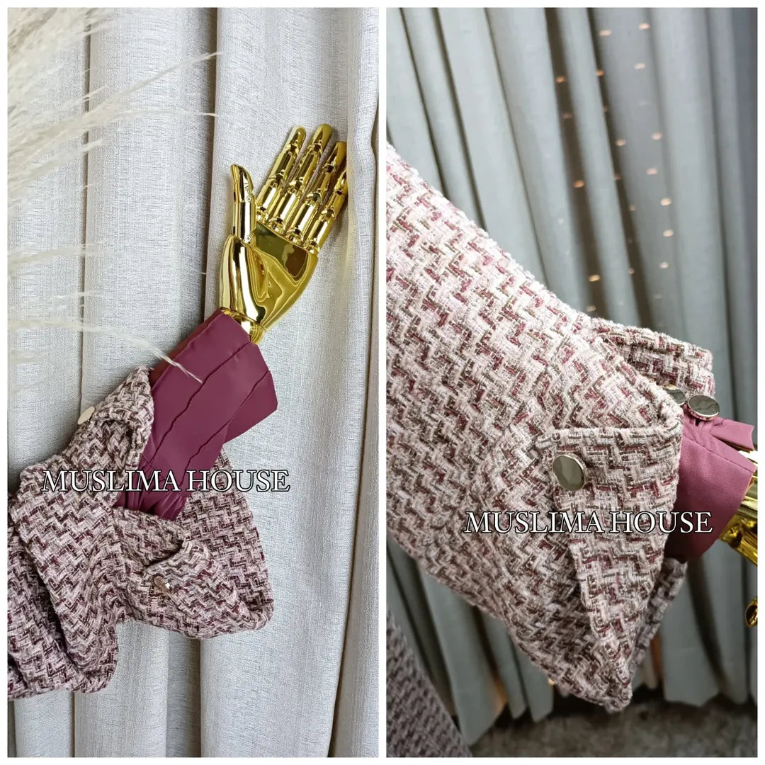 معطف العفاف بثوب شانيل